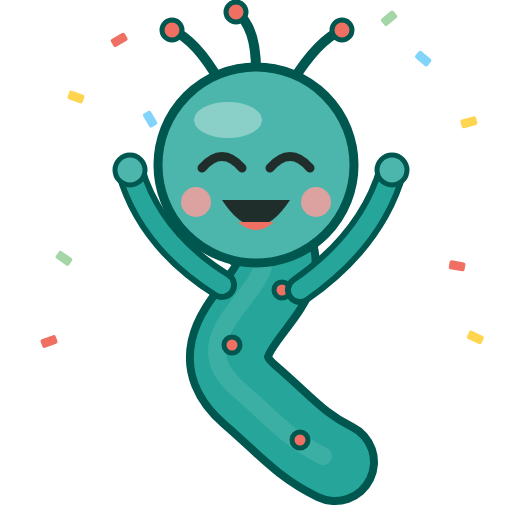 Vee celebrating
